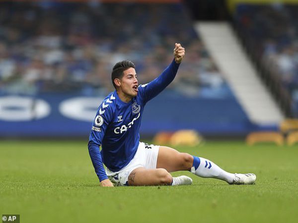 Tin thể thao tối 23/10: Everton nhận tin dữ từ James Rodriguez