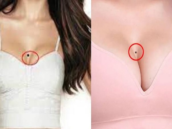 Nốt ruồi ở giữa ngực nữ – biểu tượng của quyến rũ và phú quý