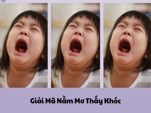 mơ thấy khóc